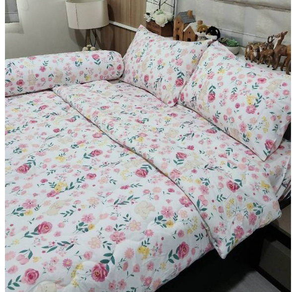 ชุดเครื่องฤดูหนาว  ผ้าห่ม ผ้าปูที่นอน นวมหนา แน่น หนัก นุ่ม ผ้า fine fabric ของ Rabbit Moon ราคา ถูกที่สุด ดีลบีเคเค แกลเลอรีภาพที่ 4
