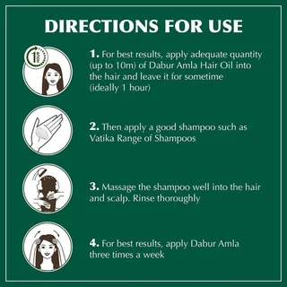 (ซื้อในไลฟ์ 33 บาท ) Dabur Amla Hair Oil น้ำมันหมักผม ช่วยผมยาว ดก ดำ ลดการเกิดผมหงอก