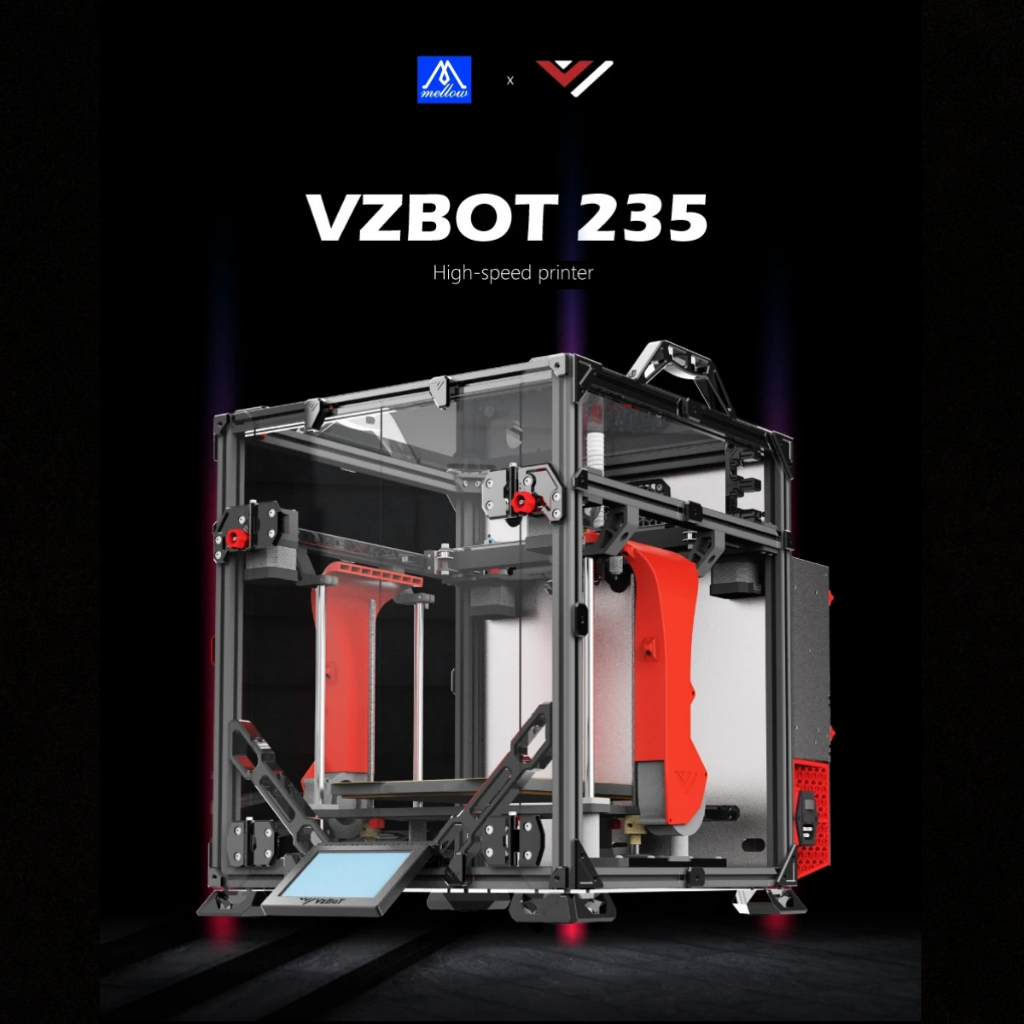 [ ผ่อนชำระ ] เครื่องพิมพ์ 3D FDM VzBoT AWD VZ235 Mellow Kit