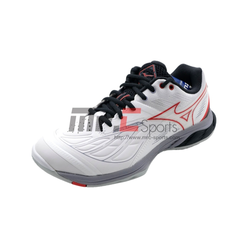 รองเท้าแบดมินตัน MIZUNO WAVE FANG 2 WHITE/BLACK (71GA231320)