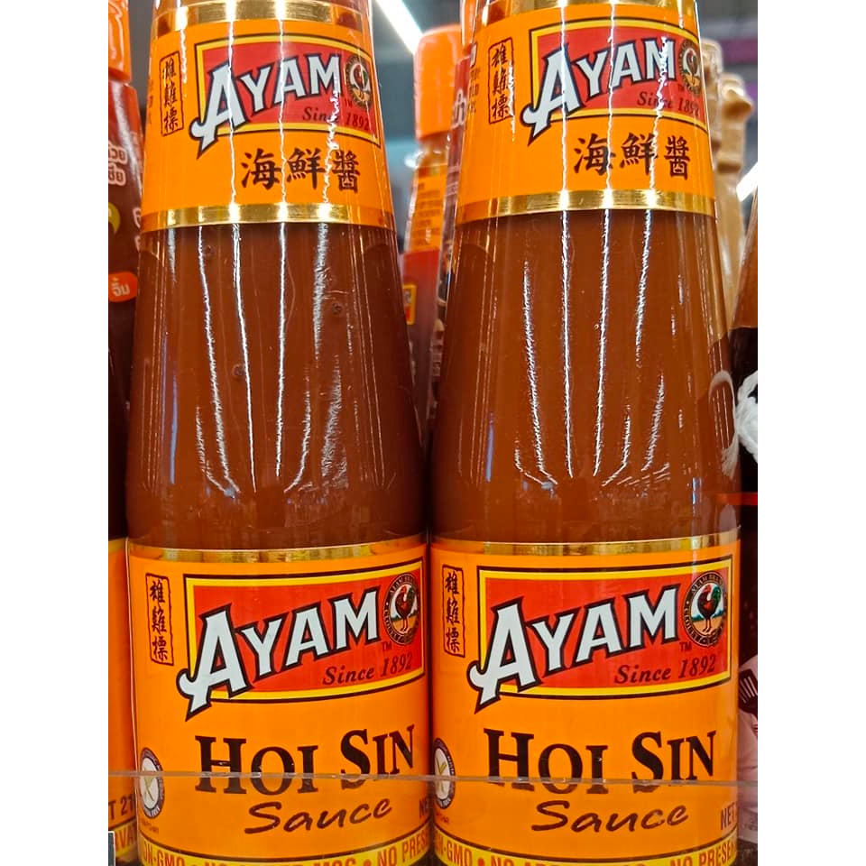 AYAM Sharwoods Style Chinese Hoi Sin / Hoisin Sauce 210ml CHINESE FOOD - NO ADDED MSG / PRESERVATIVE