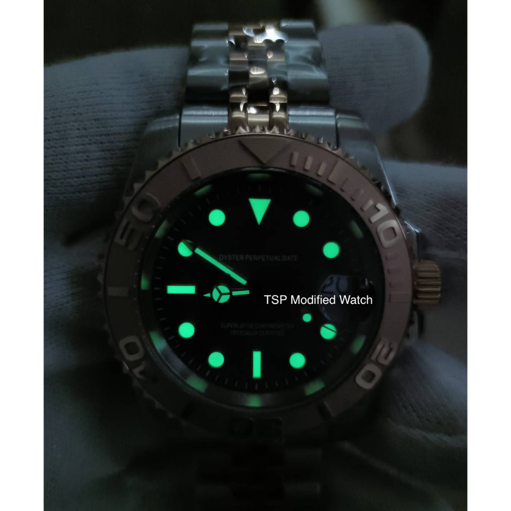 Seiko Mod YachtMaster RoseGold