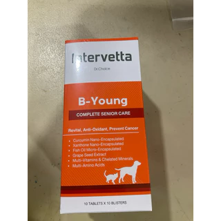 ถูกที่สุดยกกล่อง! Dr. Choice B-Young Intervetta Complete senior care อาหารเสริม