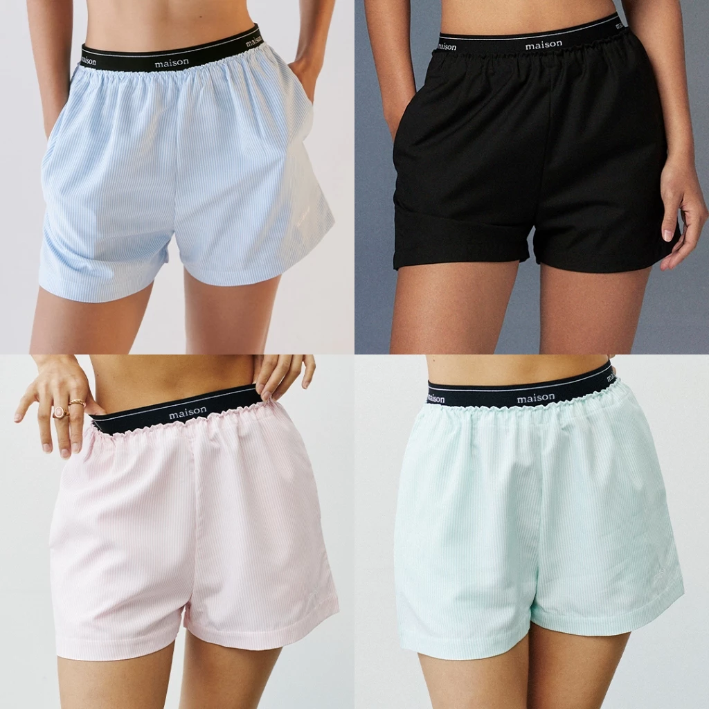 maison KEEPS | Refine Shorts | กางเกงขาสั้นขอบ
