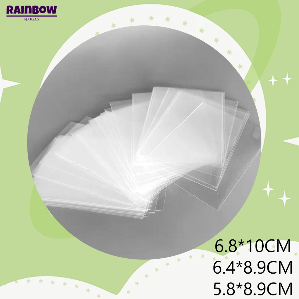60-120-125pcs ซองใส่การ์ด/ไพ่ต่างๆ เหมาะสำหรับเกมไพ่ต่างๆ