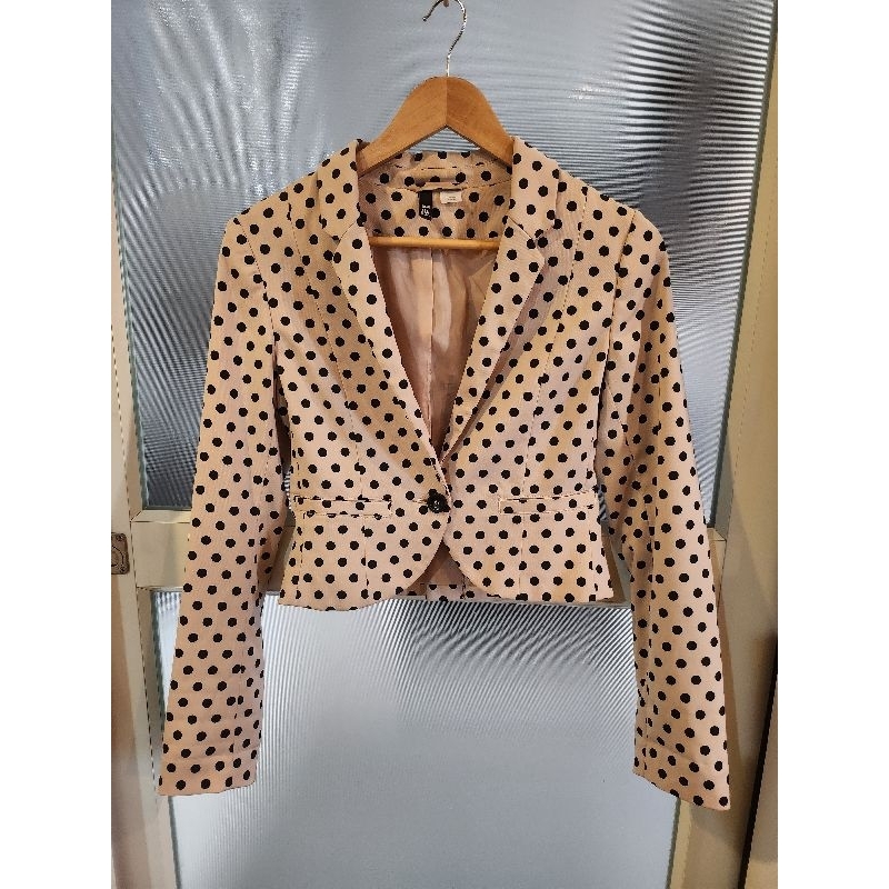 เสื้อ Blazer ลาย Polka dots แบรนด์ H&M