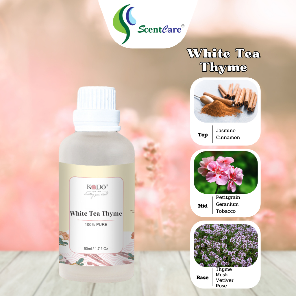 น้ำมันหอมระเหย Kodo กลิ่น White Tea & Thyme