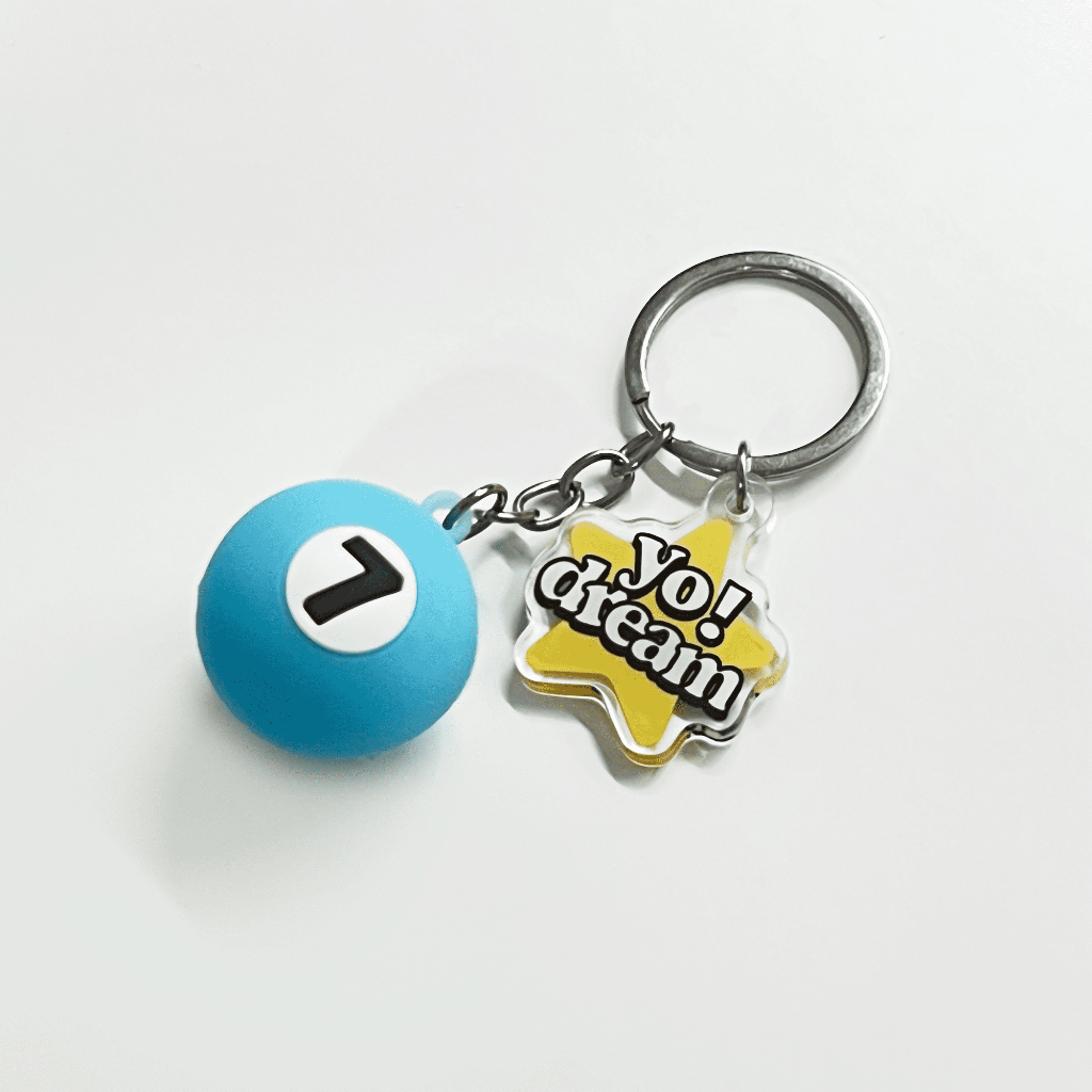 7ball keychain พวงกุญแจ 7 ball yo dream!