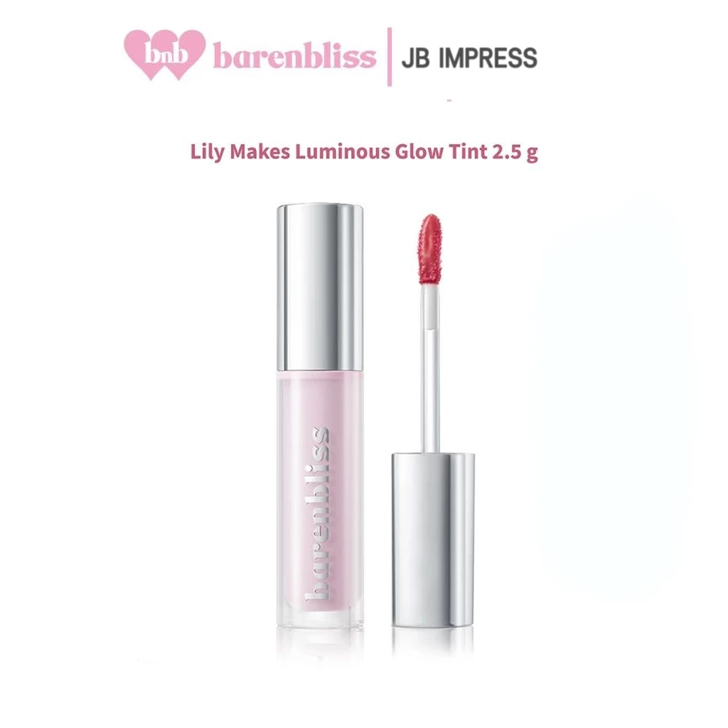 bnb barenbliss Lily Makes Luminous Glow Tint ลิปทินท์โกลว์ ชุ่มชื่นฉ่ำวาว เนื้อบางเบา ติดทนนาน ไม่เหนียวเหนอะหนะ