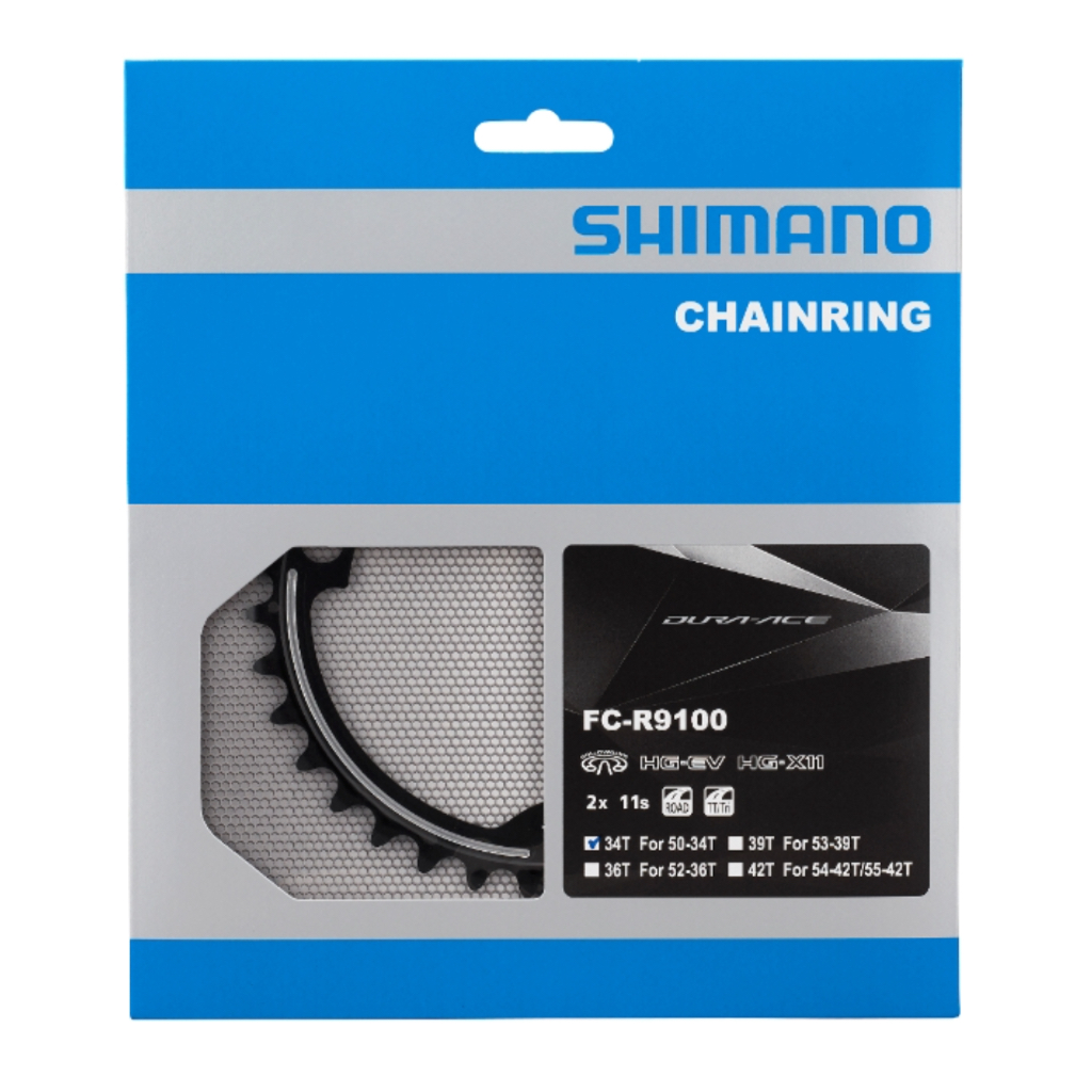 ใบจานหน้า SHIMANO CHAINRING/DURA-ACE/FC-R9100/34T/36T