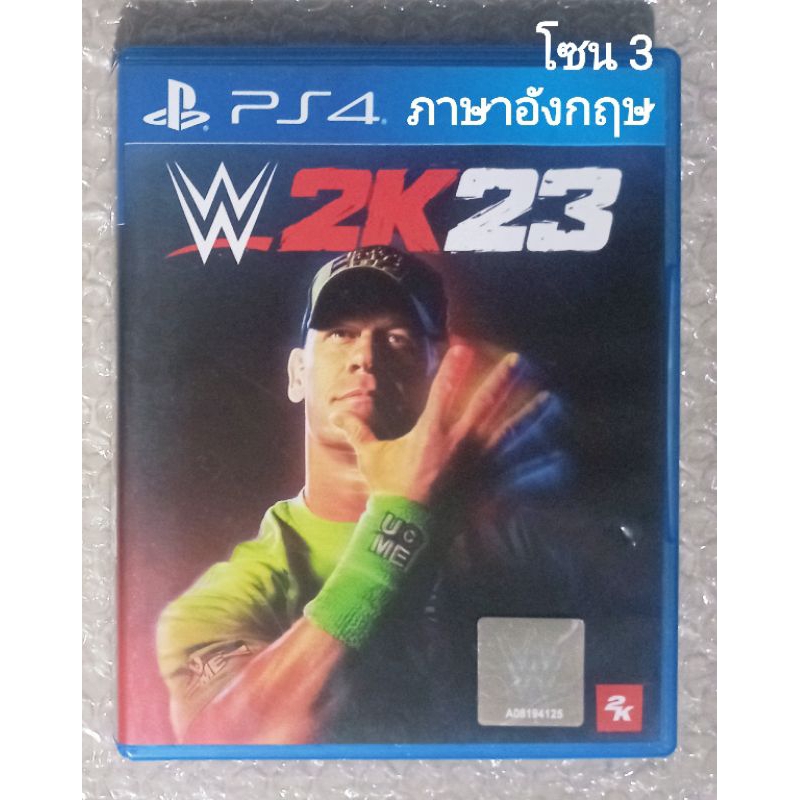 WWE 2K23 ภาษาอังกฤษ PS4 EN PLAYSTATION 4 กีฬา มวยปล้ำ W2K23 W 2K 23 2023 SPORTS WRESTLING PS5 จอห์น 