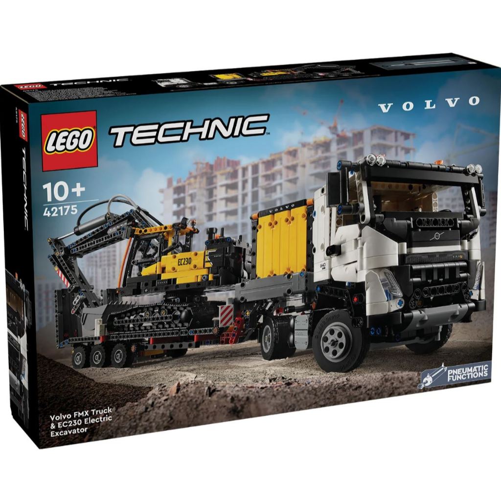 LEGO® Technic™ Volvo FMX Truck & EC230 Electric Excavator 42175
