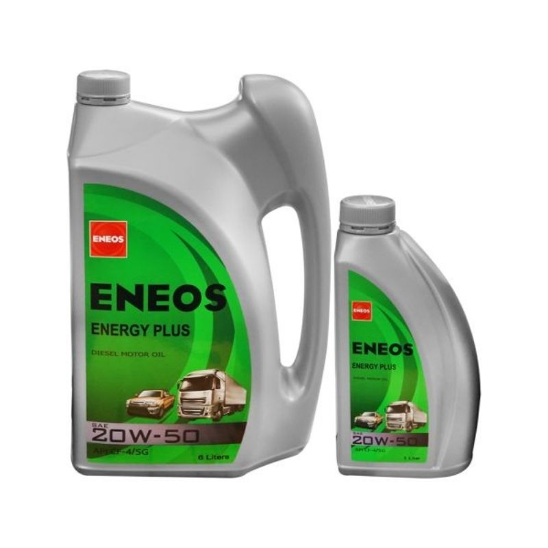 น้ำมันเครื่อง ENEOS 20W-50 API CF-4/SG  ขนาด 5ลิตร+1ลิตร