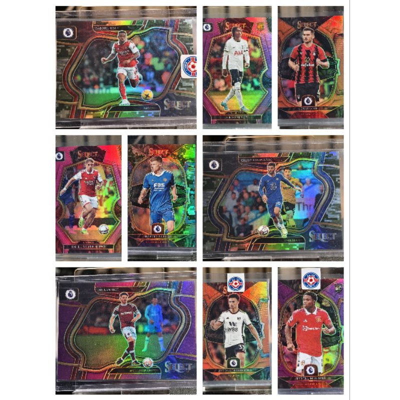 2022 Panini Select EPL Soccer ใบรัน