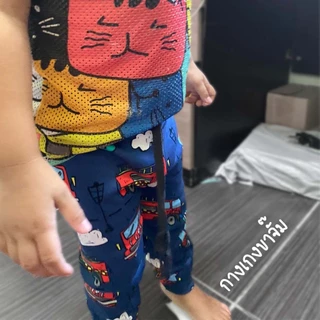 FUFU กางเกงเด็ก กางเกงเด็กขาจั๊ม อายุ 1-7 ปี (S M L XL) ผ้านุ่ม ใส่ได้ทั้งเด็กชาย/เด็กหญิง (JOGc-2)