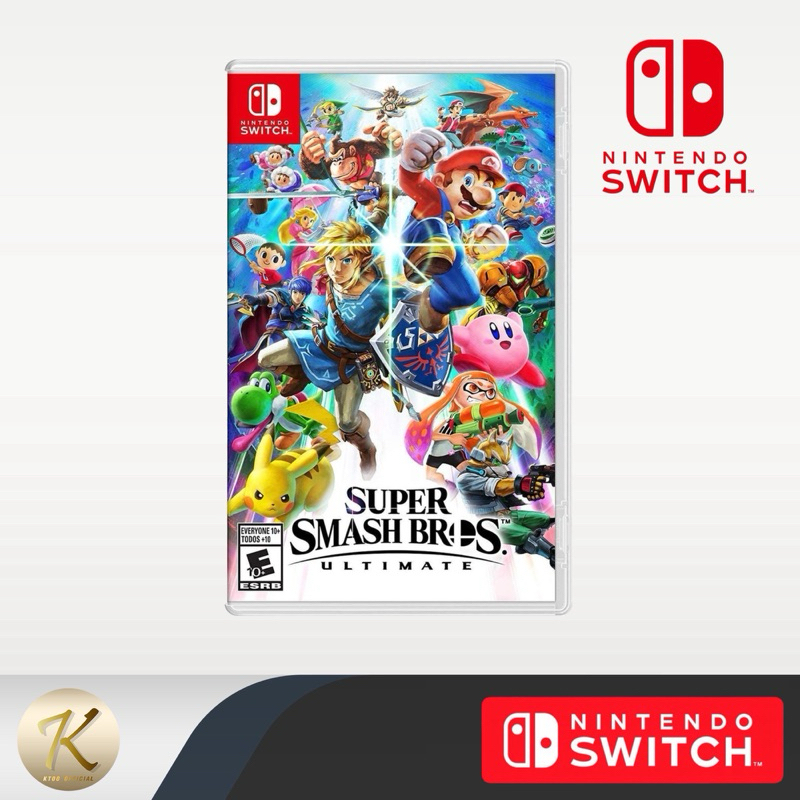 Super Smash Bros Ultimate📍(มือ1,มือ2) (Nintendo Switch) (US/EUR/ASIA/JP) สินค้าพร้อมจัดส่ง