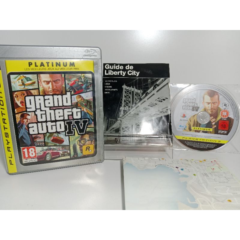 แผ่นเกมส์ Ps3 - Grand Thrft Auto IV : GTA IV (Playstation 3) (อังกฤษ)