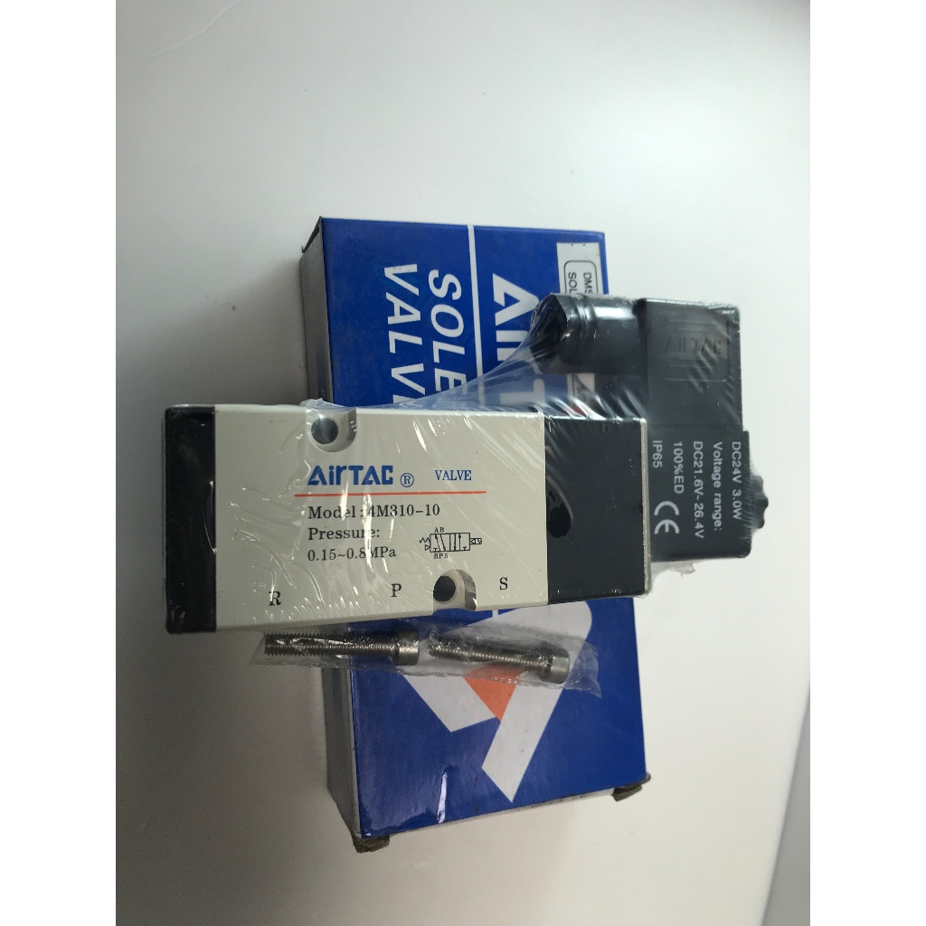 AIRTAC SOLENOID VALVE Model:4V210-06 Pressure 0.15-0.8Mpa AC24V