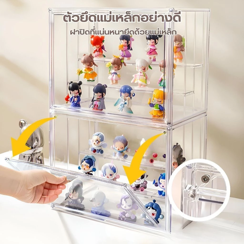 กล่องใส่ฟิกเกอร์ ตู้โชว์โมเดล กล่องสะสมของเล่น ขนาดใหญ่ thumbnail 6