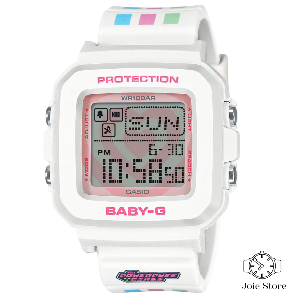 BABY-G BGD-10KPP-7 POWERPUFF GIRLS Collaboration💗 ประกัน 1 ปี