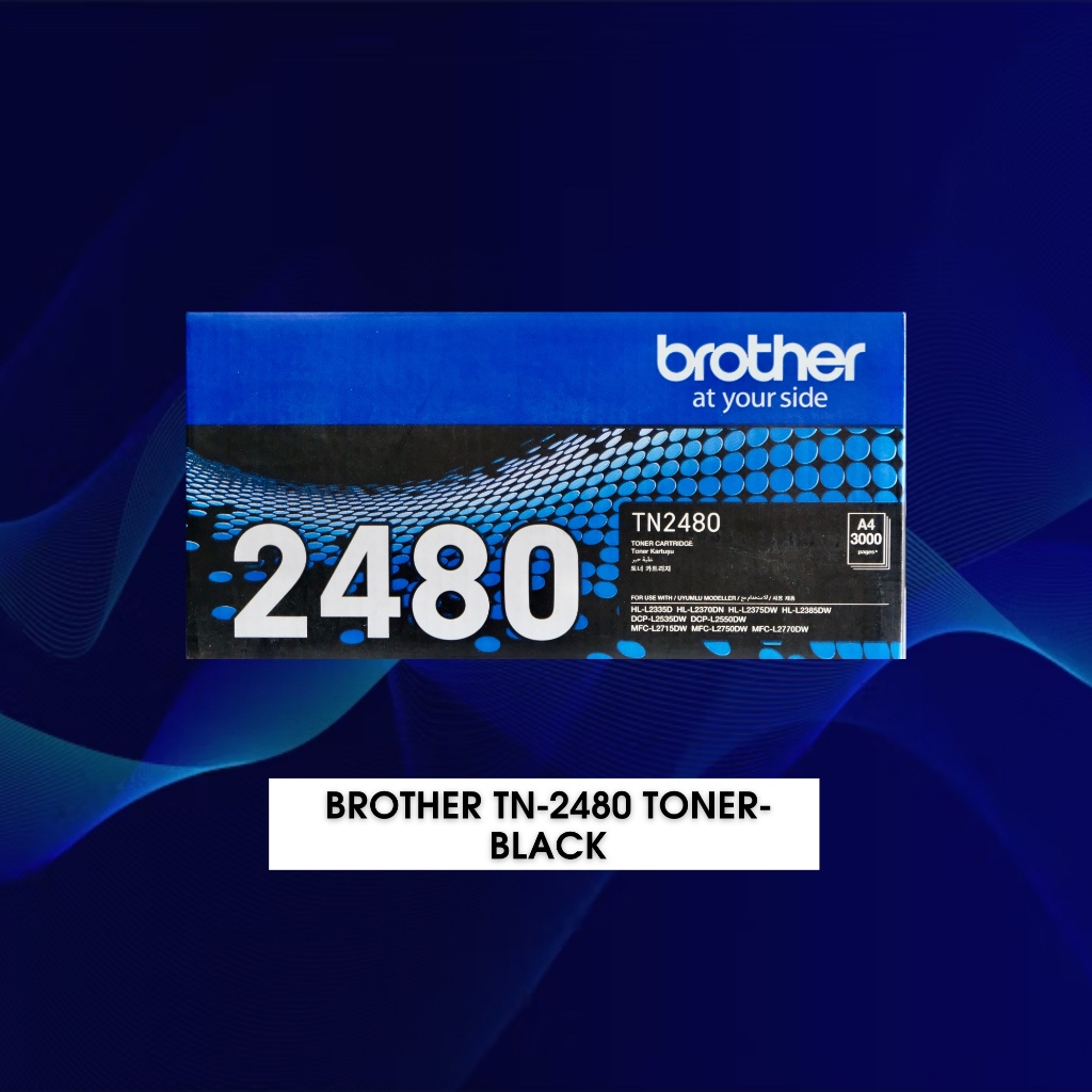 Brother TN-2480 Toner-Black/ดำ (Original-ของแท้)