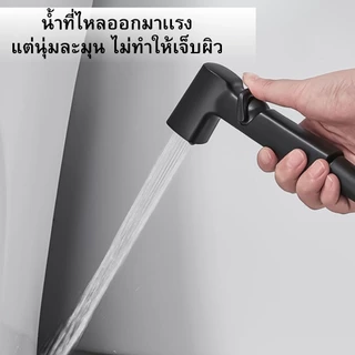 ชุดที่ฉีดชำระ หัวฉีดชำระในห้องน้ำ วัสดุแข็งแรง ติดตั้งง่าย แข็งแรง ทนทาน