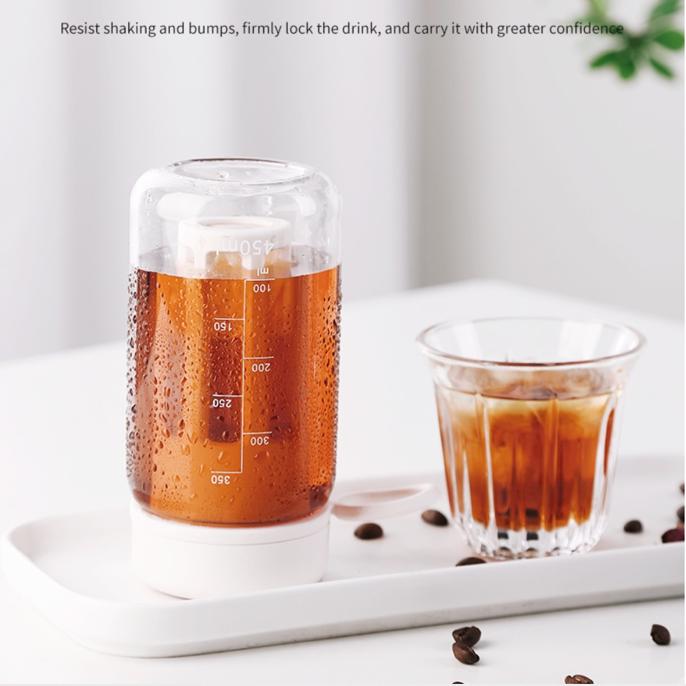 ขวดชงกาแฟสกัดเย็น Cold Brew 450 มล. 600 มล. สําหรับเล่นกีฬา กลางแจ้ง WELMART - รูปที่ 4