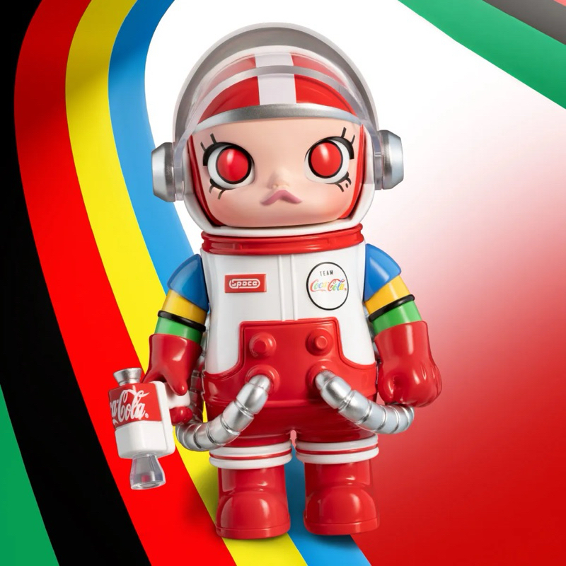 TEAM COCA-COLA [Secret 1:36] พร้อมส่ง ของแท้ MEGA SPACE MOLLY 100% Series 3 [เช็คการ์ดอย่างเดียวไม่แกะตัว]