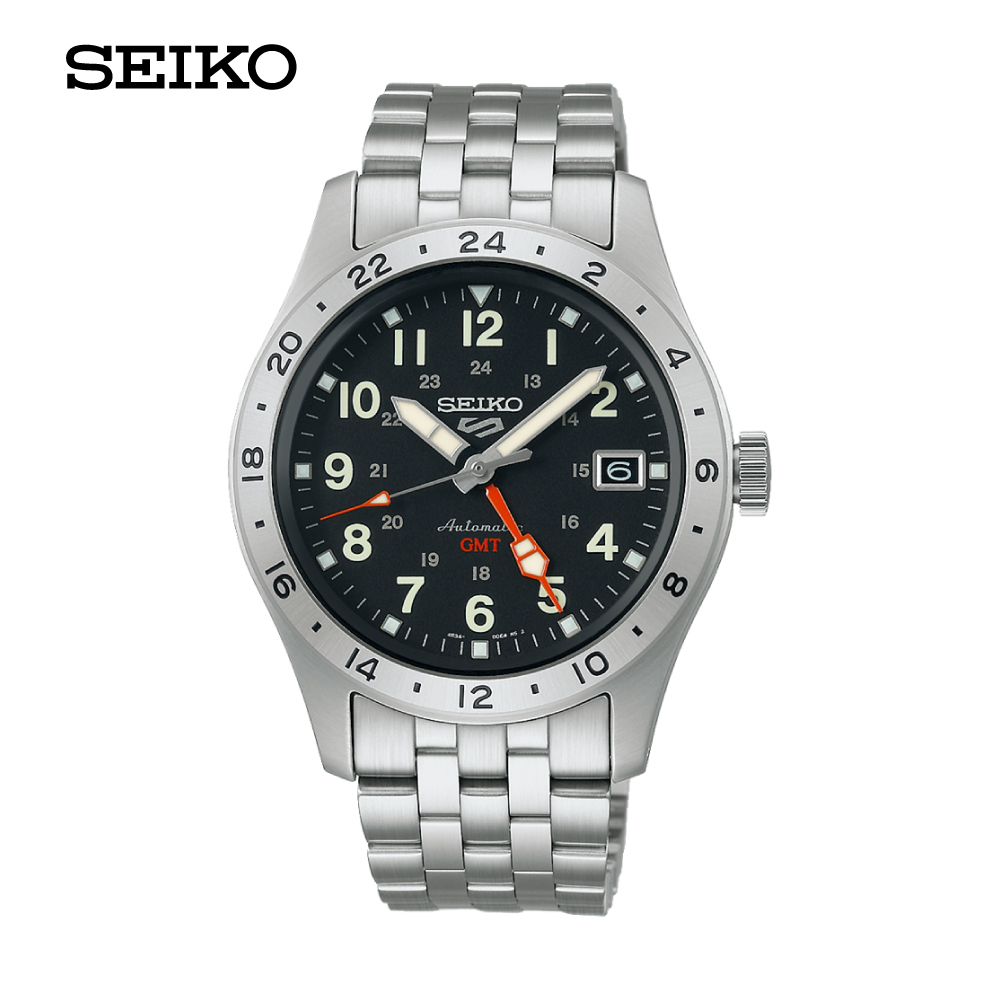 SEIKO นาฬิกาข้อมือ SEIKO 5 SPORTS AUTOMATIC G.M.T รุ่น SSK023K