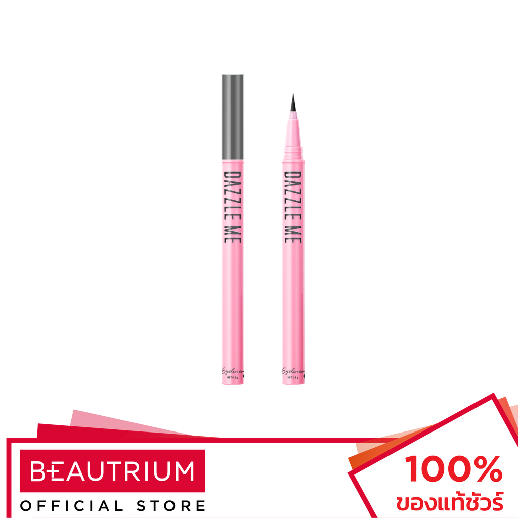 DAZZLE ME Hold On Waterproof Eyeliner 01 Black อายไลเนอร์ 0.8g