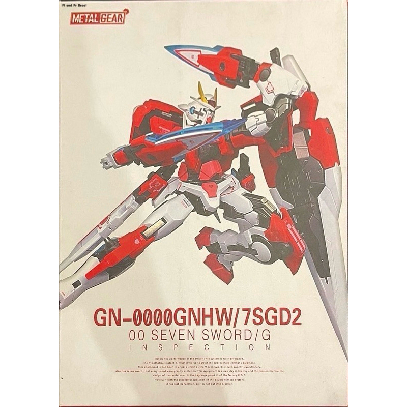 Metal Build OO Seven Sword/G Inspection [Metal Gear]