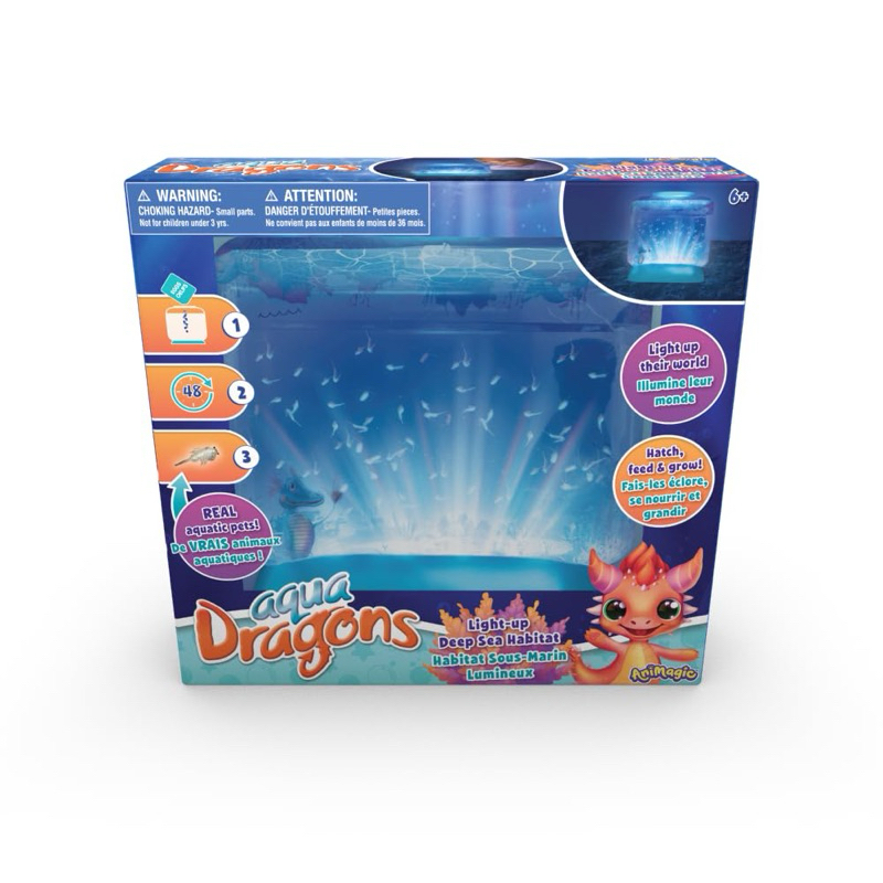 (ของแท้100%) Aqua Dragons Light-Up Deep Sea Habitat