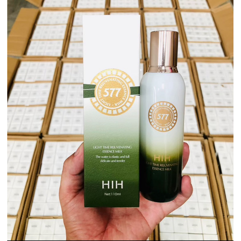 NEW HIH LIGHT TIME 577 REJUVENATING ESSENCE MILK(ของแท้100%)น้ำนมเข้มข้นบำรุงผิวเร่งด่วน