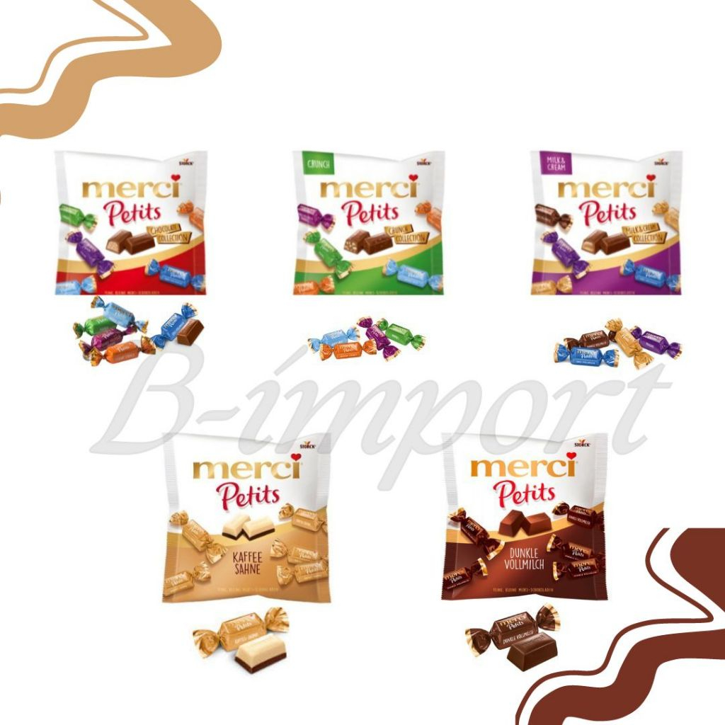 Merci Petits -  ช็อกโกแลตนำเข้าจากเยอรมัน มี 5 รส