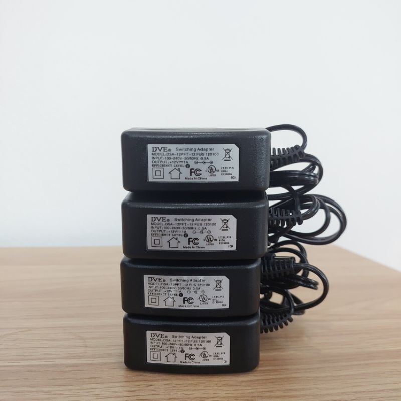 อะแด๊ปเตอร์1A. DVE รัปประกัน 1 ปีเต็มรุ่น DSA-12PFU-12 FUS 120100