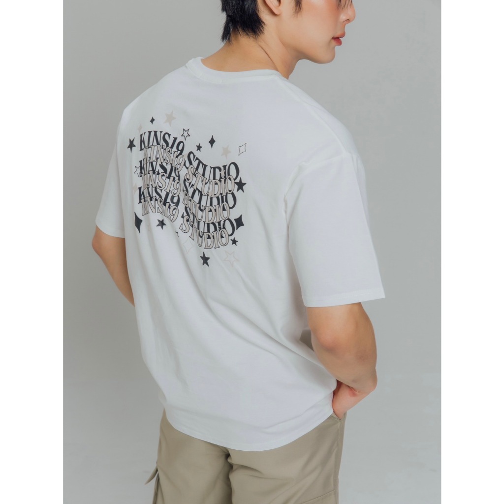 KINS | T-SHRIT เสื้อยืด เสื้อยืดแขนสั้น เสื้อยืดคินส์ (รหัส : TN14)