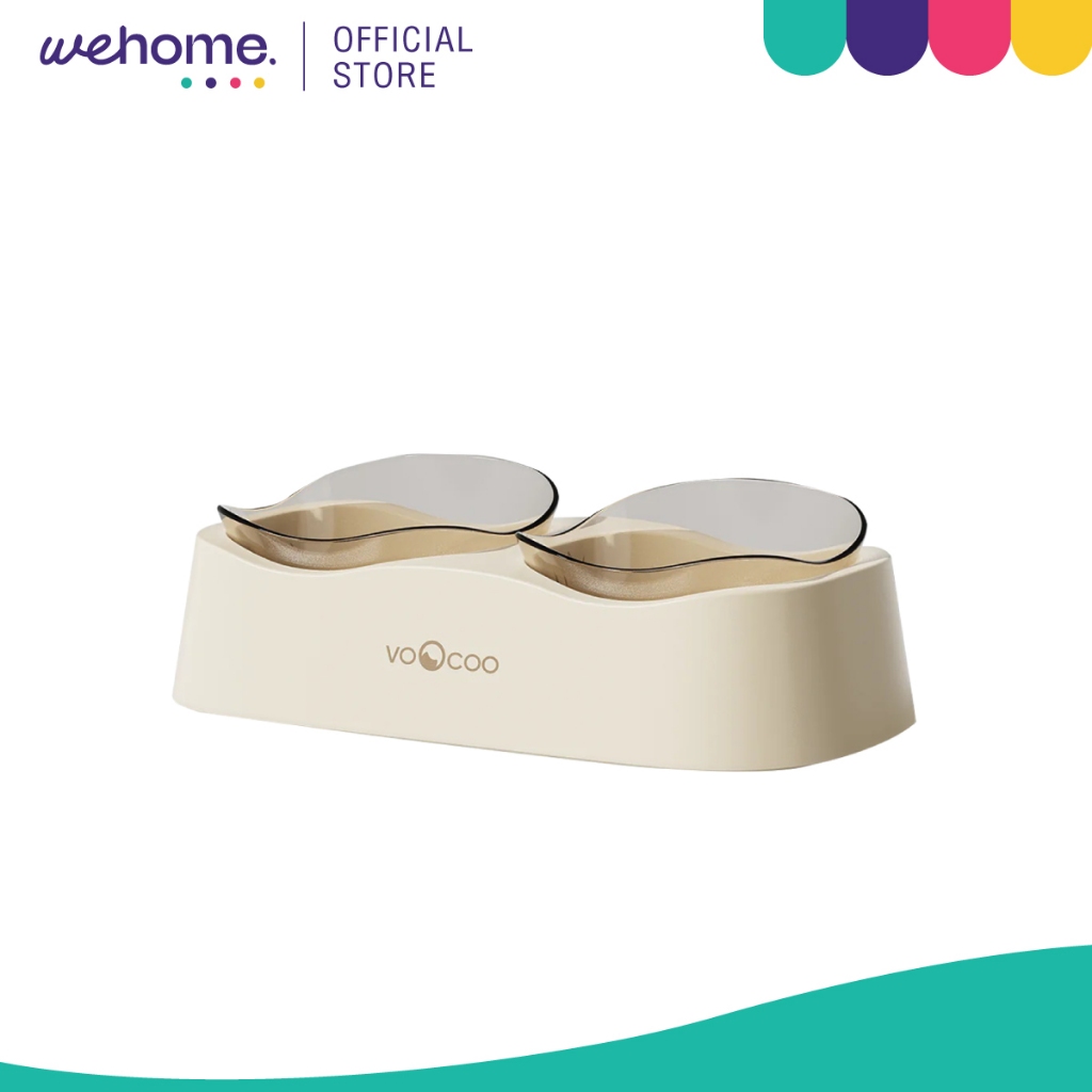 VOOCOO ชามอาหาร 2 หลุม รุ่น Pet Duo Bowls |PSC|