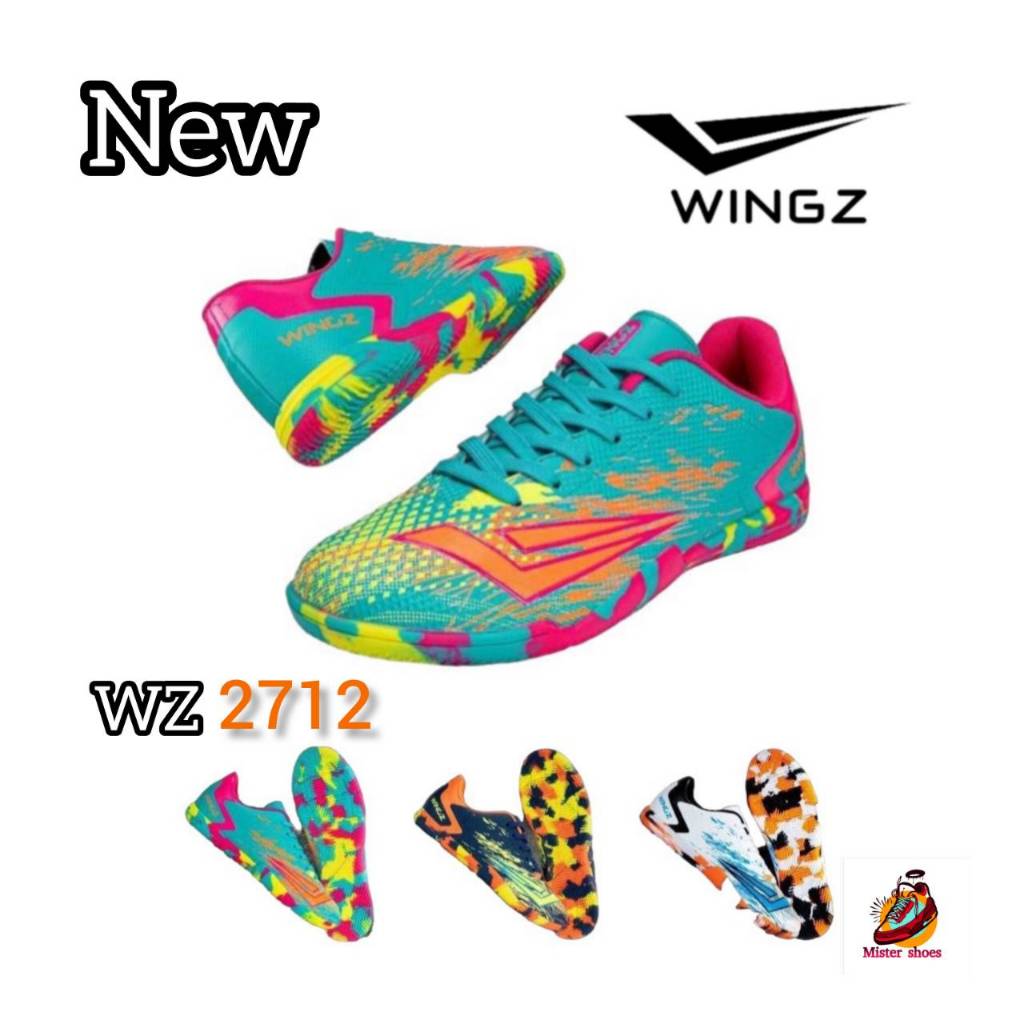 WINGZ รองเท้าฟุตซอล รุ่น WZ 2712 กีฬากลางแจ้ง และในร่ม ใส่เที่ยว