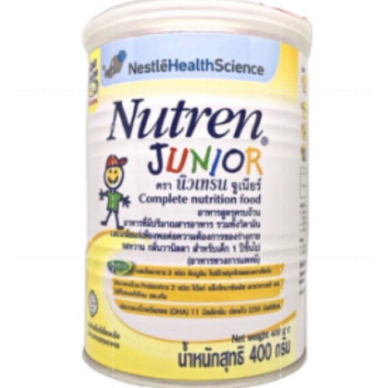 Nutren junior 400g อาหารสูตรครบถ้วน