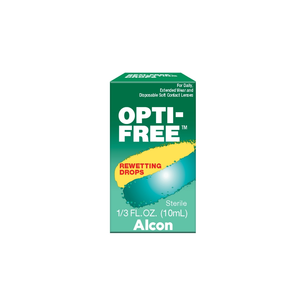 [สินค้าของแถม] Alcon น้ำตาเทียม Rewetting Drop ขนาด 10ml