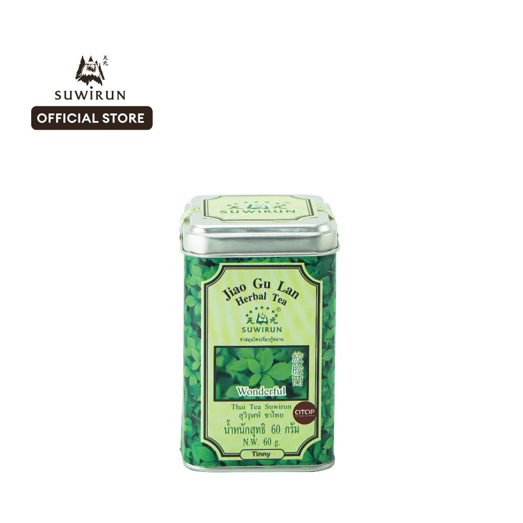 Tinny ชาอูหลงมะลิ ขนาด 60 กรัม - สุวิรุฬห์ ชาไทย Suwirun Tea