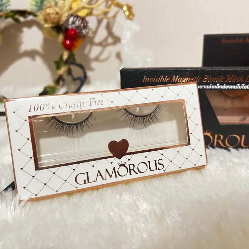 GLAMOROUS INVISIBLE MAGNET LASHES เฉพาะขนตา