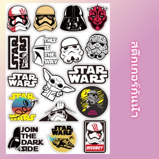 ⭐สติ๊กเกอร์กันน้ำ⭐Star Wars สติ๊กเกอร์ สําหรับตกแต่งกระเป๋าเ…