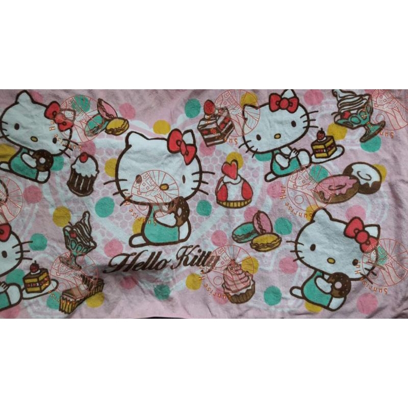 ผ้าขนหนู Hello Kitty ลิขสิทธิ์แท้
