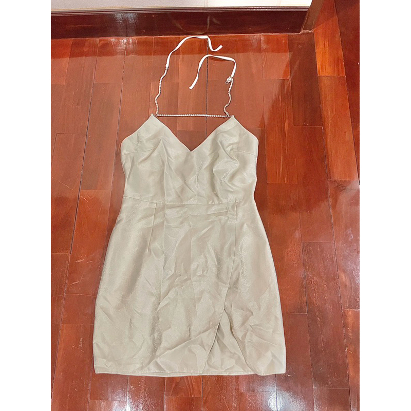 Boohoo🎊GlitterDress🪄UK12🪅Newแท้💯🧸จาก🇬🇧