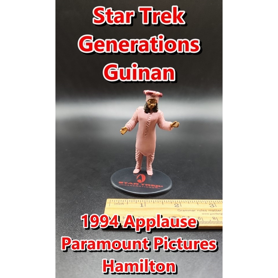 Star Trek Generations Movie Guinan 3" PVC Figure 1994 Applause Paramount Pictures Hamilton