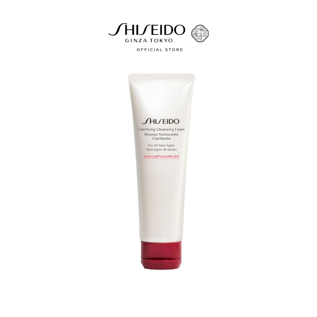 SHISEIDO คลีนเซอร์ โฟมทำความสะอาดผิวหน้า Clarifying Cleansing Foam 125ml (สำหรับทุกสภาพผิว)