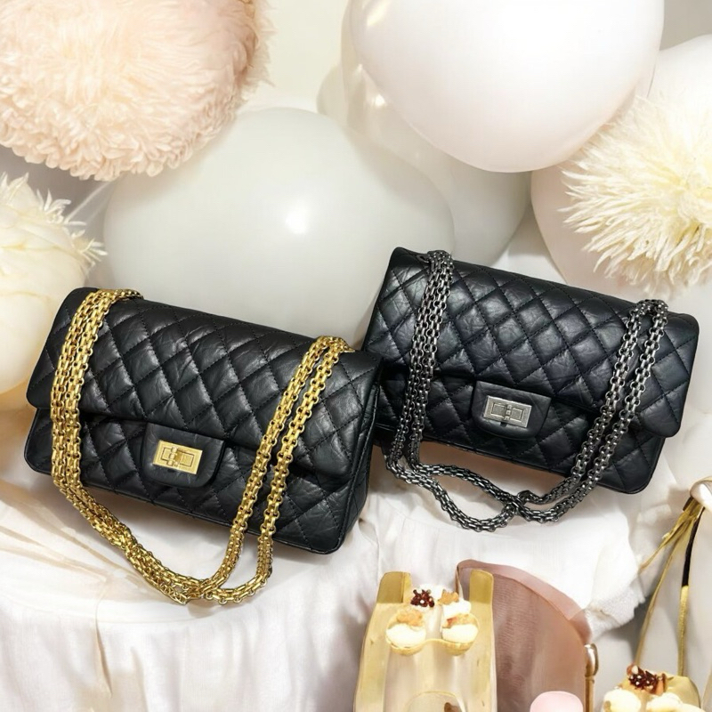 CC classic 25cm หนังCalfskin สีBlackแบรนด์Lovera