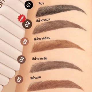 ดินสอ​เขียน​คิ้ว​ ที่เขียนคิ้วแบบดินสอ เนื้อนิ่ม เขียนง่าย สีชัด กันน้ำ กันเหงื่อ ติดทนนาน ปากกาเขียนคิ้ว คิ้ว ZX