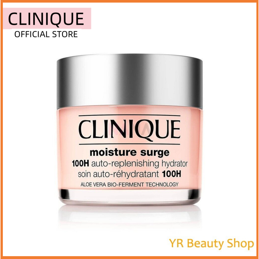 Clinique moisture surge 100H auto-replenishing hydrator CREAM 125ML ลึก ให้ความชุ่มชื้นยาวนาน ครีมให้ความชุ่มชื้นและฟื้น